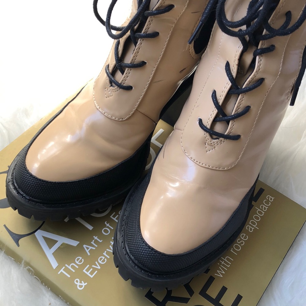 NOT • FOR • S A L E • ASOS • ELLEN Platform Lug-sole Heeled Boots - Picture 5 of 14